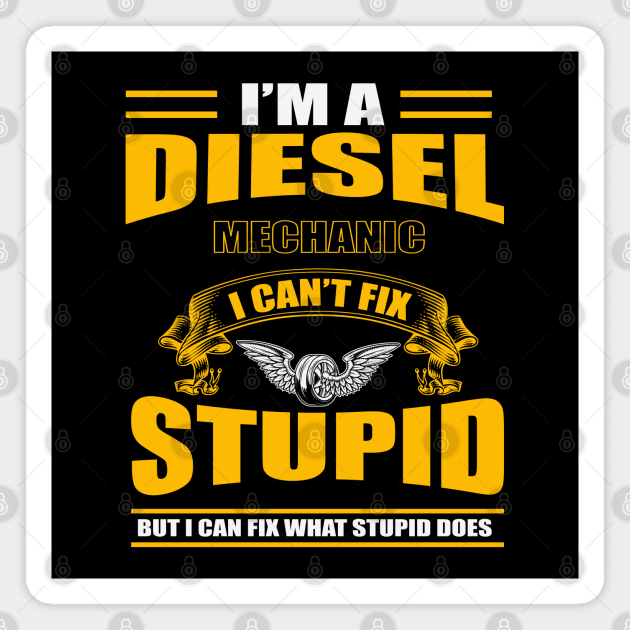 Built to Fix: The Mechanic’s Life Magnet by Steve